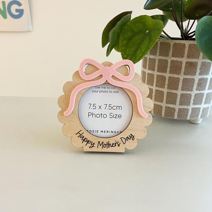 Personalised Bow Mother's Day Frame