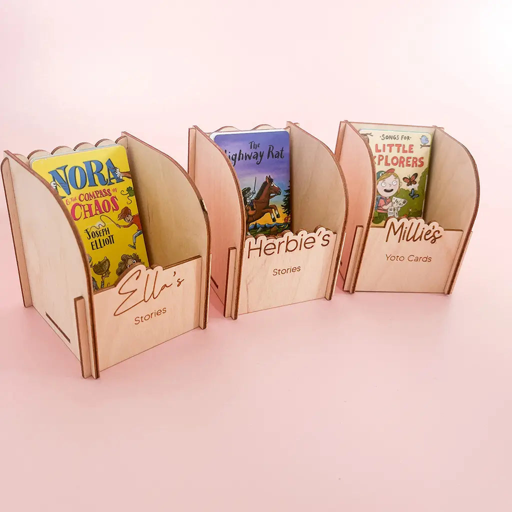 Yoto Card Holder - Personalised Shaped