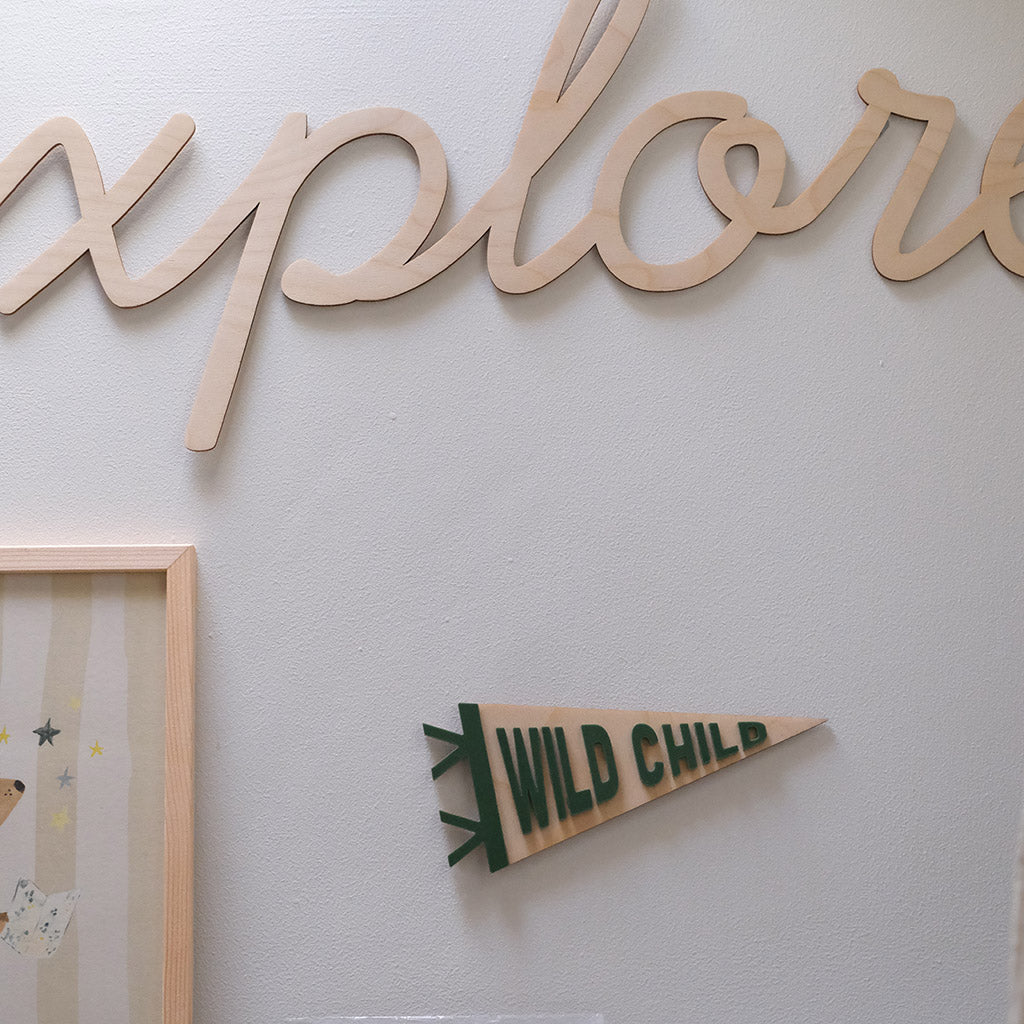 Wild Child Mini Pennant