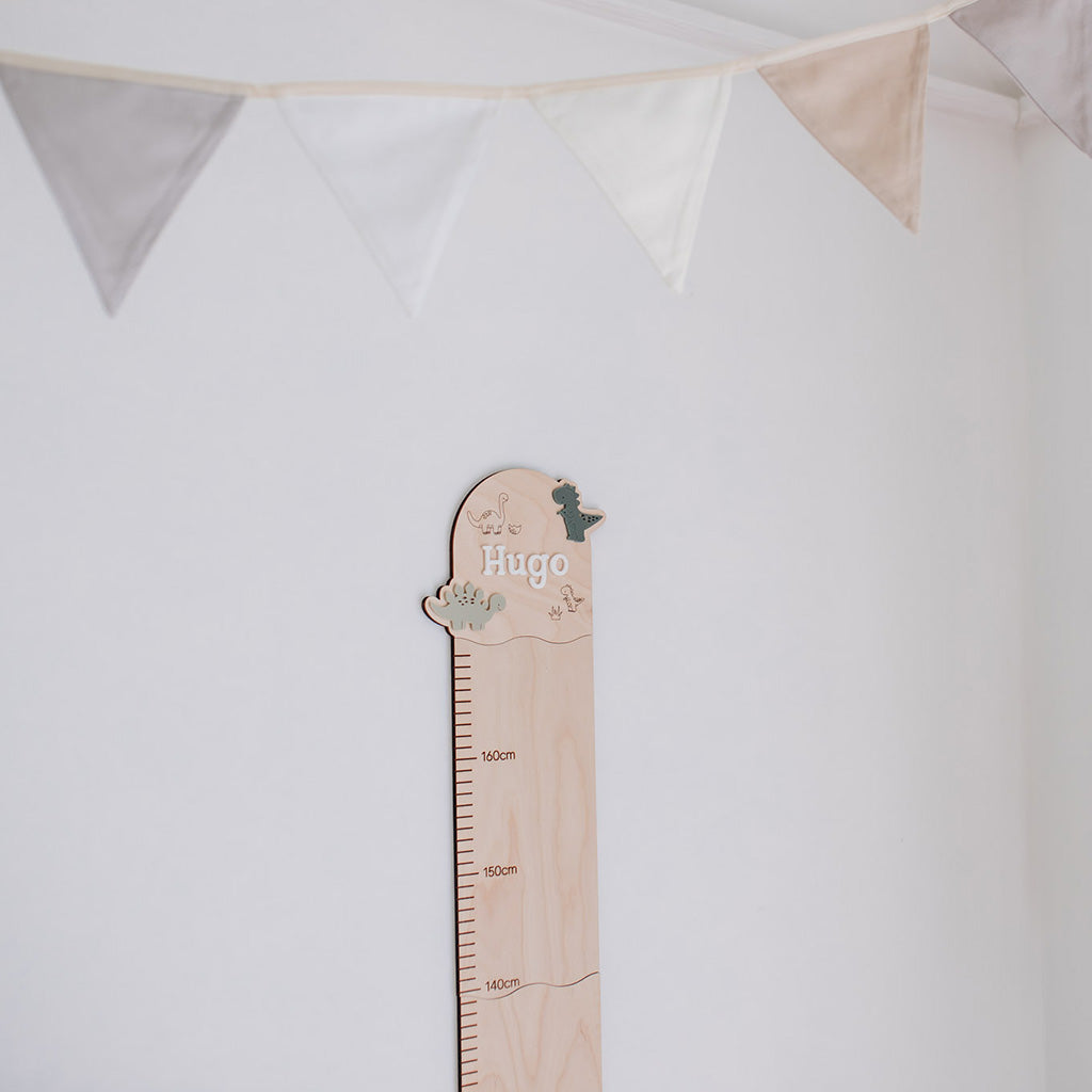 Personalised Height Chart - Dinosaur