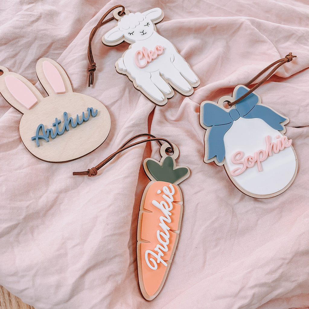 Lamb Personalised Easter Tag