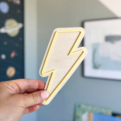 Lightening Bolt Wall Decor