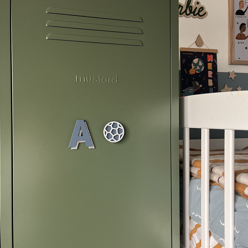 Outlined Magnetic Locker Decorations