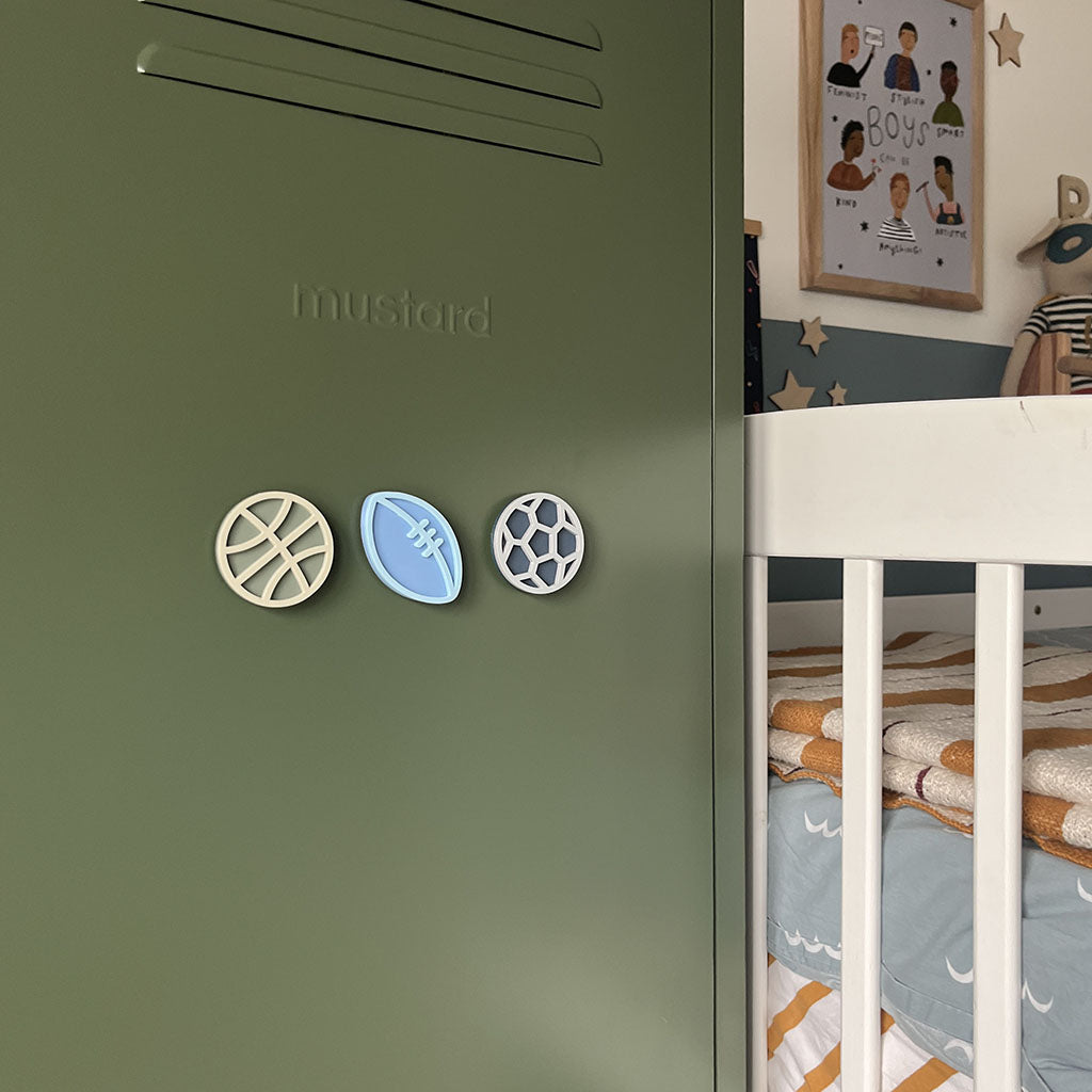 Outlined Magnetic Locker Decorations