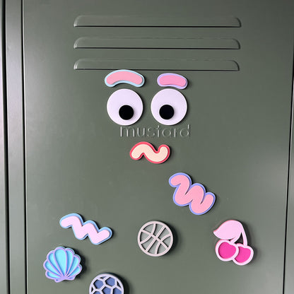 Wiggly Magnetic Locker Decorations