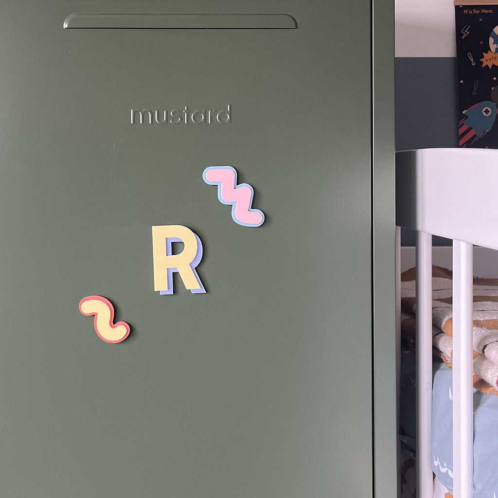 Magnetic Locker Letters Classic