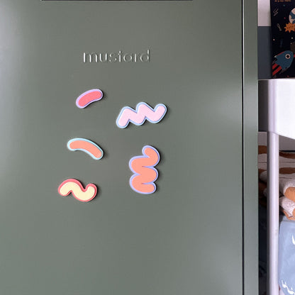 Wiggly Magnetic Locker Decorations