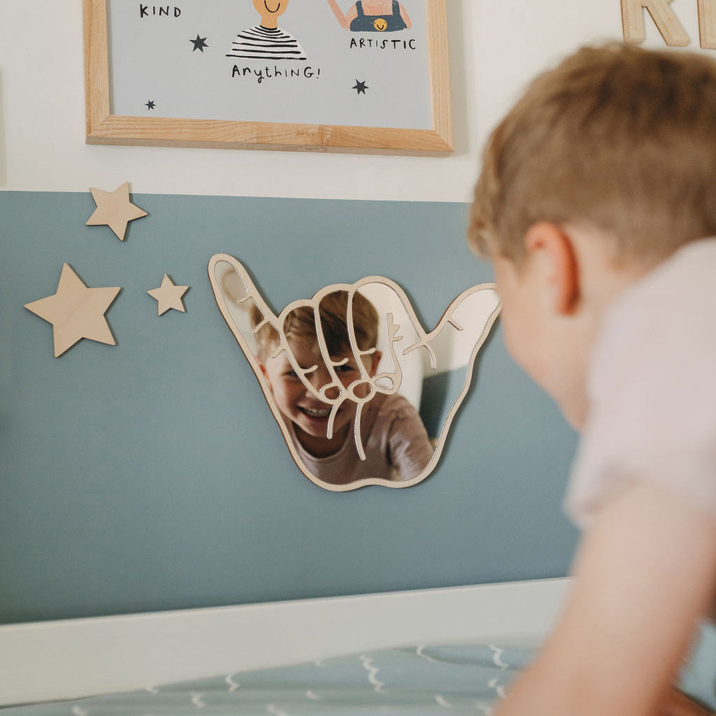 Hang Ten Hand Mirror