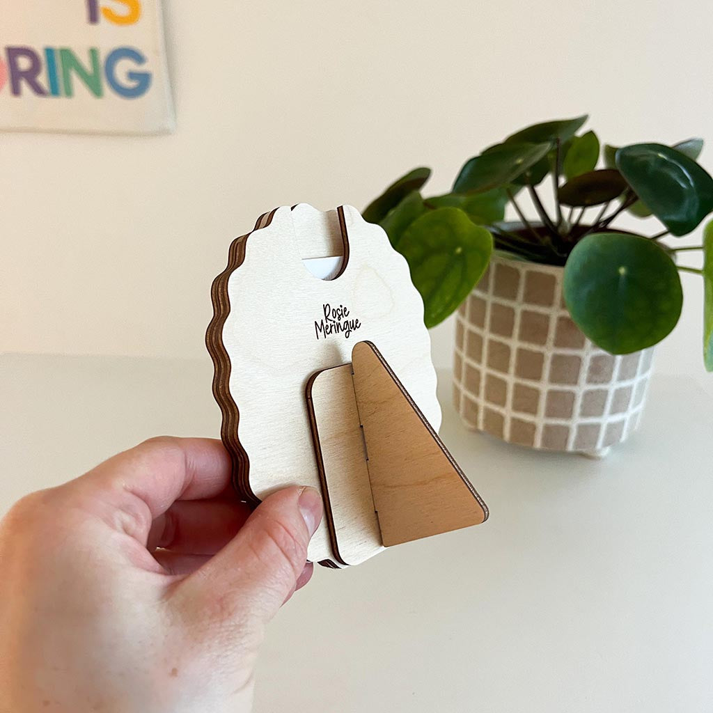 Scalloped Love You Frame for Dad