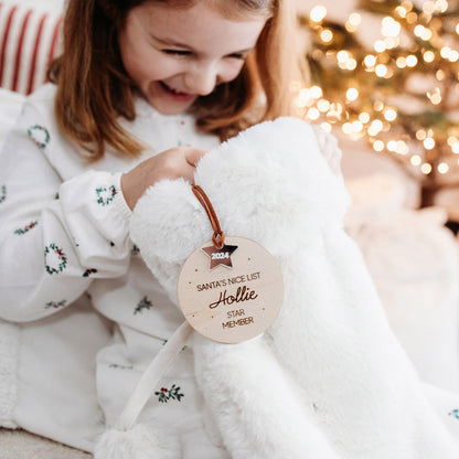 Nice List Personalised Bauble