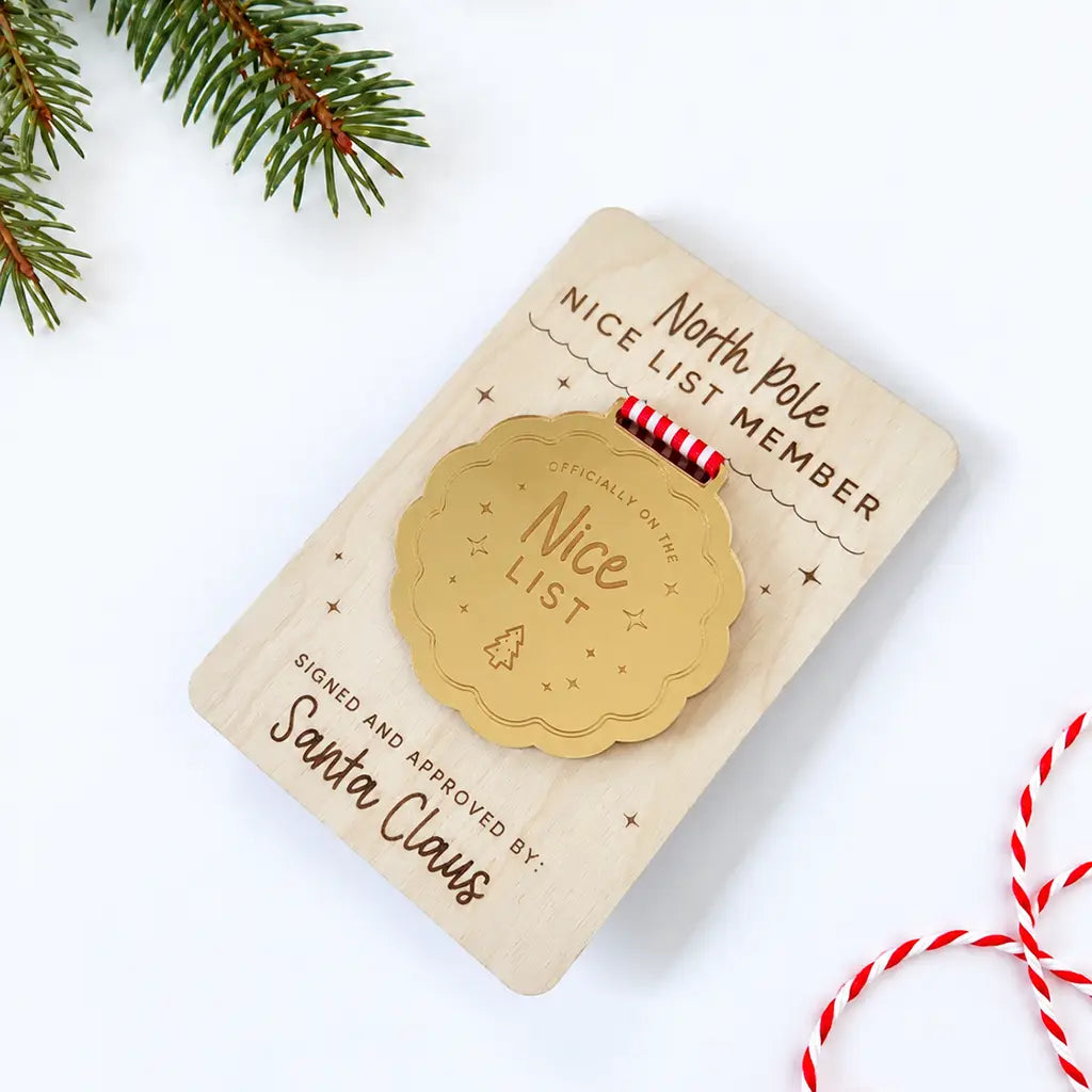 Nice List Member Medal