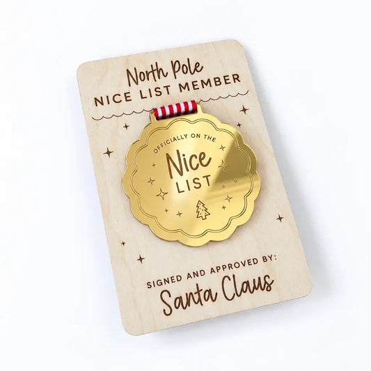 Nice List Member Medal