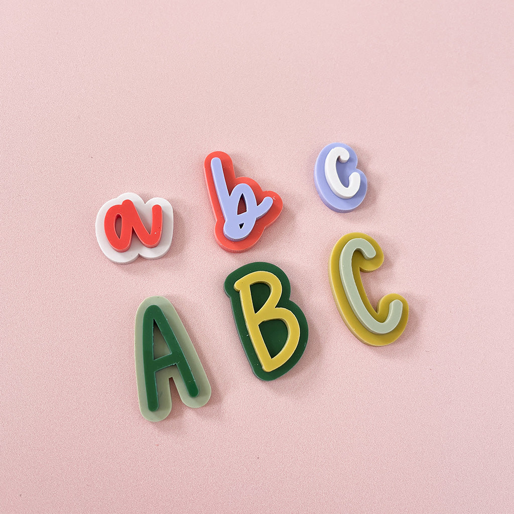 Magnetic Locker Letters Script