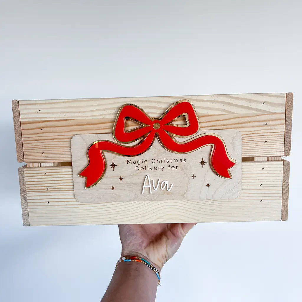 Bow Christmas Eve Box