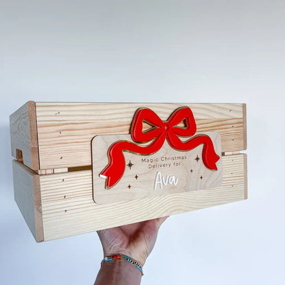 Bow Christmas Eve Box