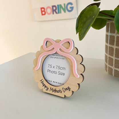 Personalised Bow Mother's Day Frame
