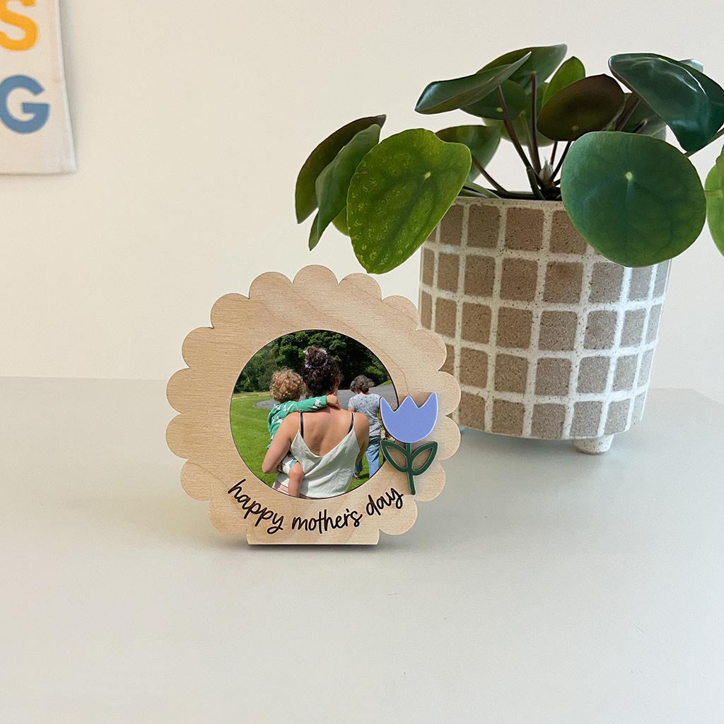 Personalised Flower Mother's Day Frame