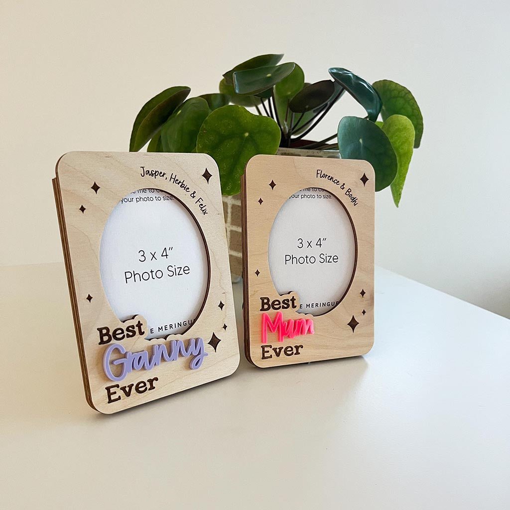 Best Mum Ever Personalised Mother's Day Frame