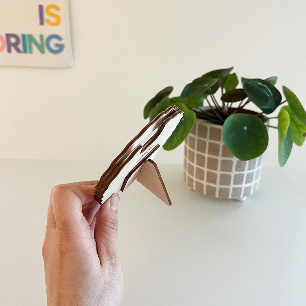 Scalloped Love You Frame for Mum