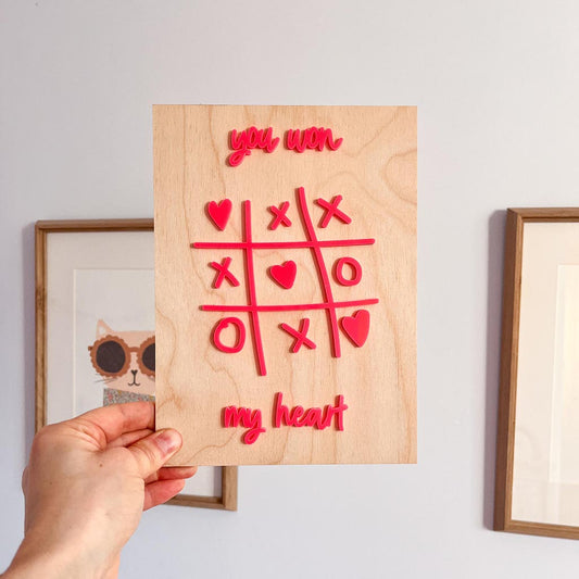 You Won My Heart Sign