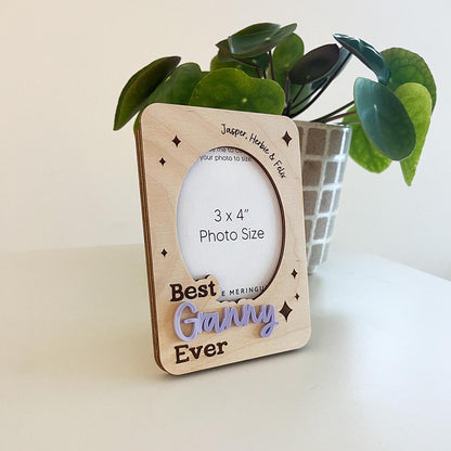 Best Mum Ever Personalised Mother's Day Frame