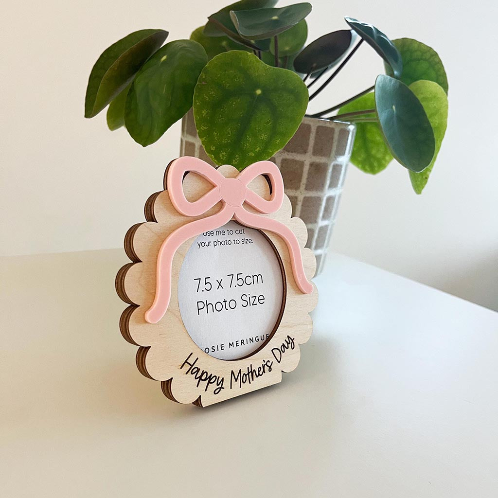 Personalised Bow Mother's Day Frame
