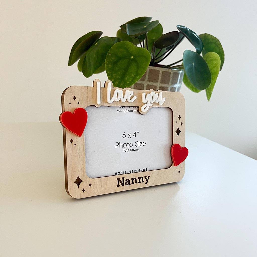 Love You Personalised Mother's Day Frame