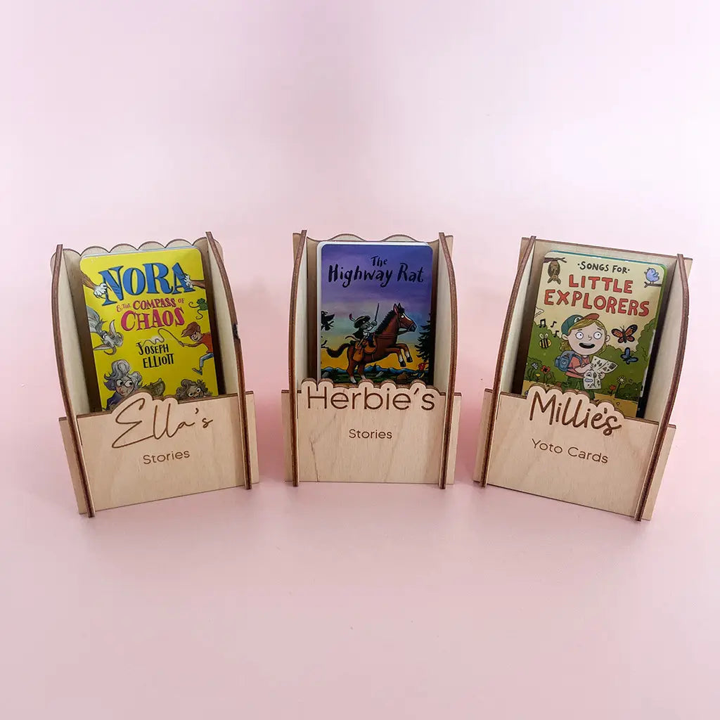 Yoto Card Holder - Personalised Shaped