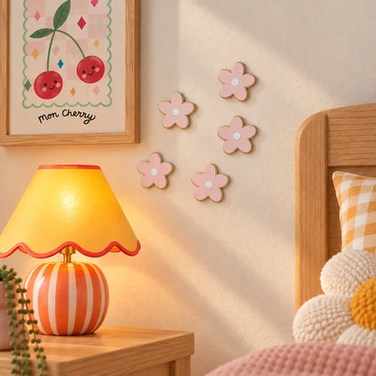 Flower Wall Decor x5