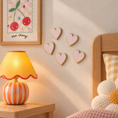 Heart Wall Decor x5