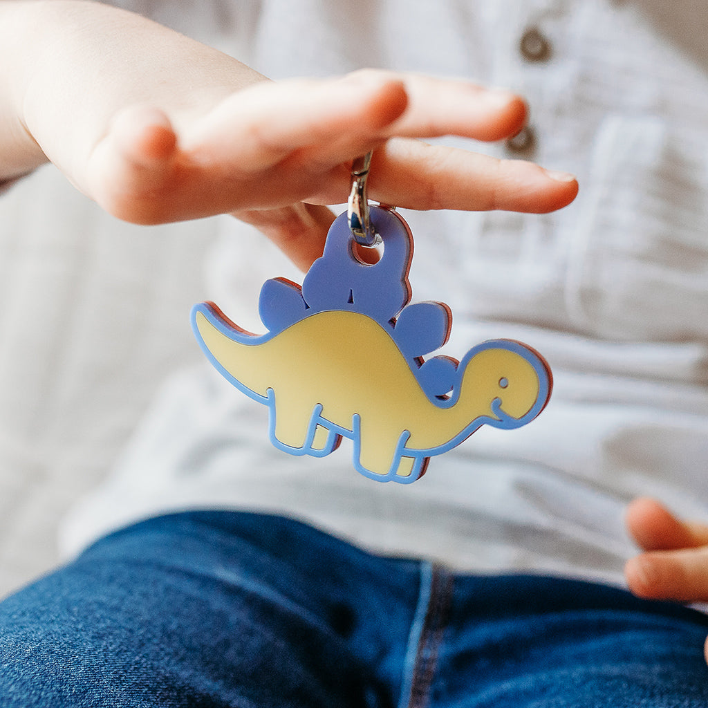 Dinosaur Personalised Keyring