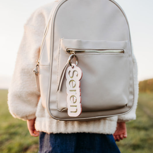 Large Triple Layered Keyring