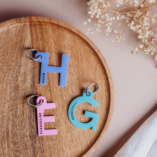 Initial Personalised Keyring