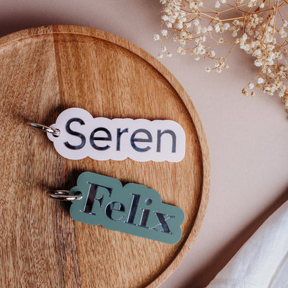 Large Triple Layered Keyring