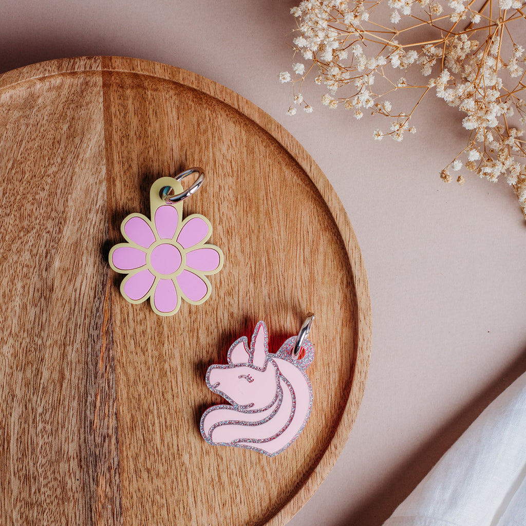 Unicorn Personalised Keyring