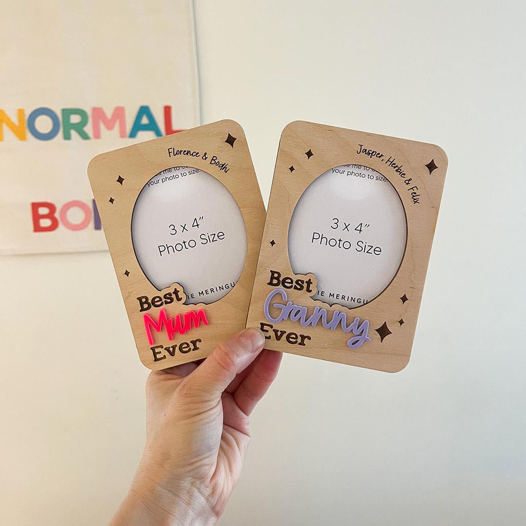 Best Mum Ever Personalised Mother's Day Frame