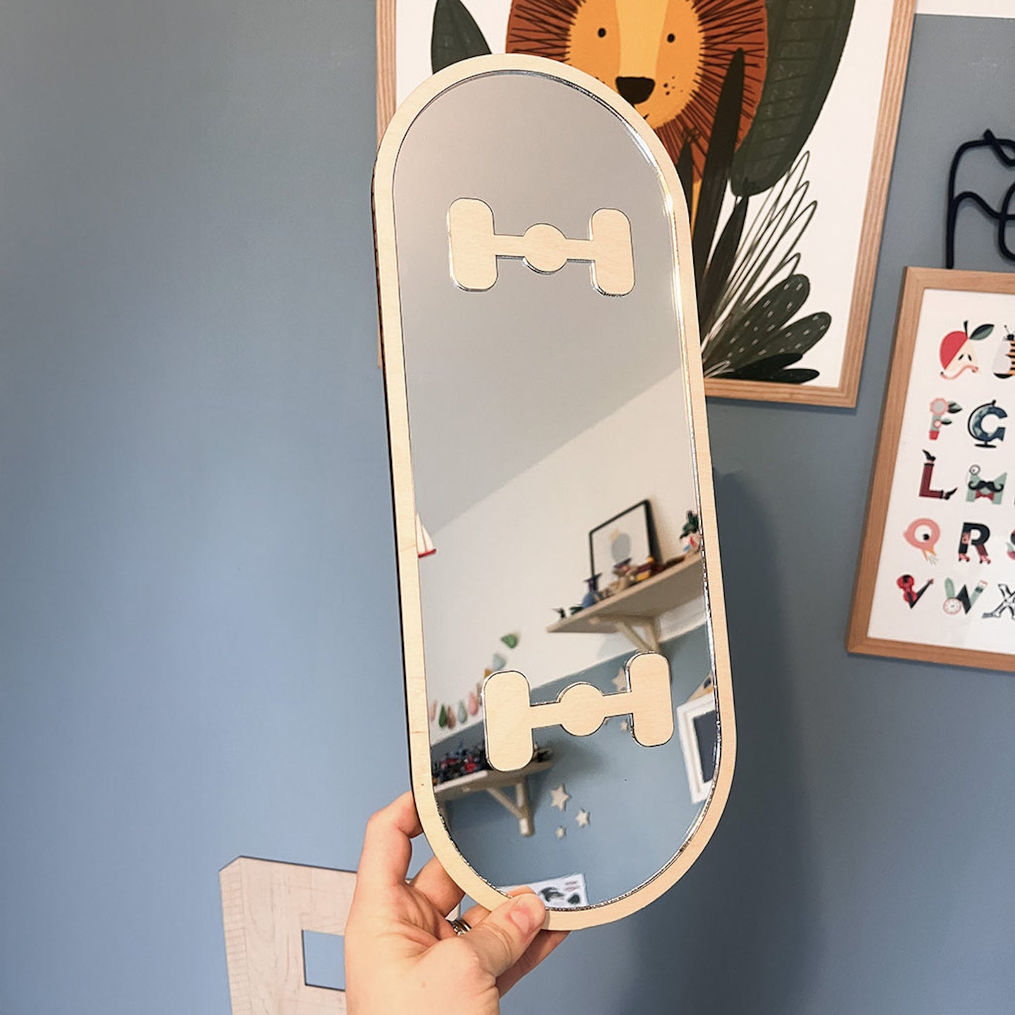 Skateboard Mirror