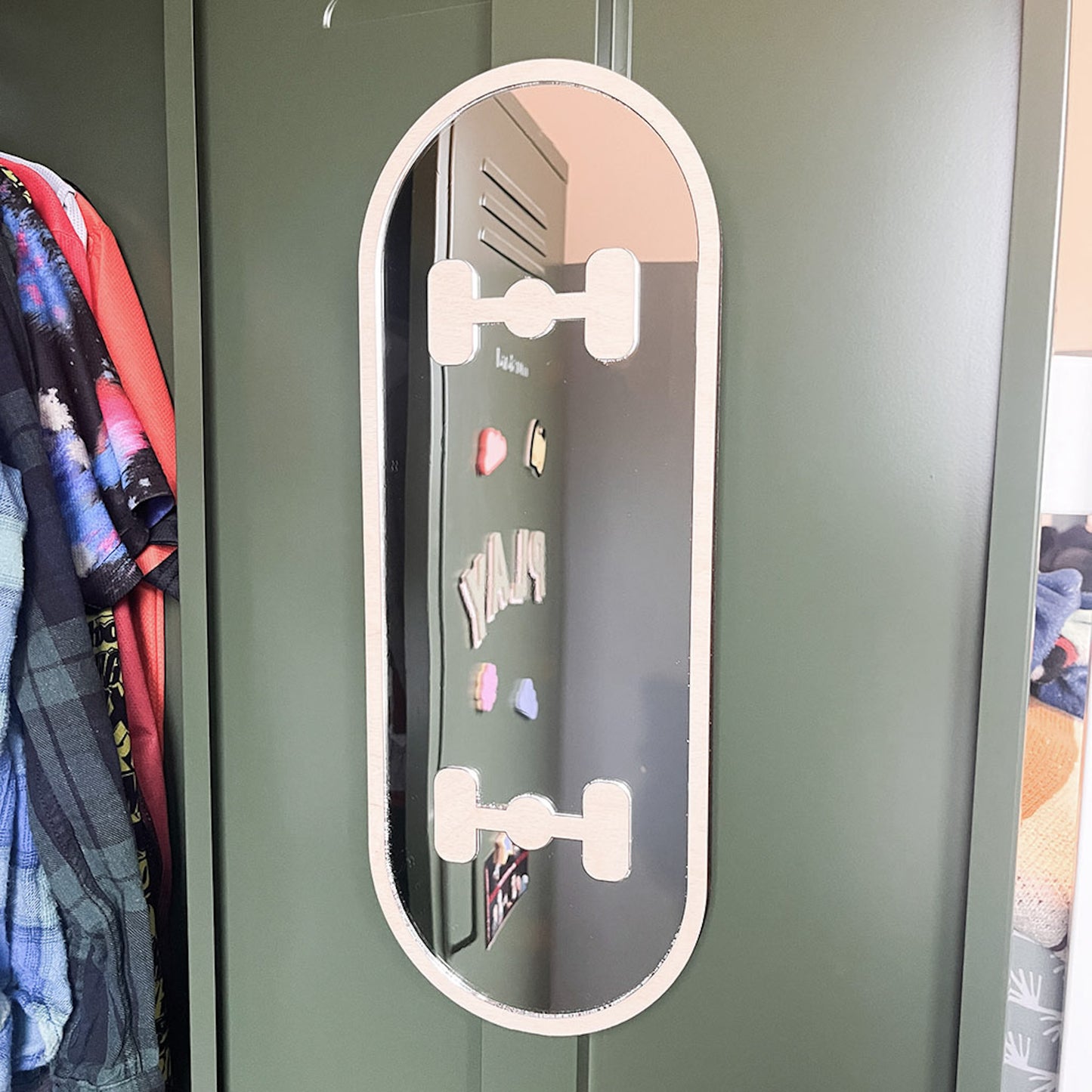 Skateboard Mirror