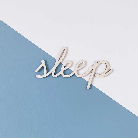 Sleep Wall Sign