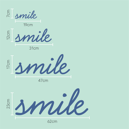 Smile Wall Sign