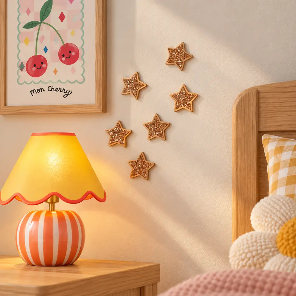 Star Wall Decor x5