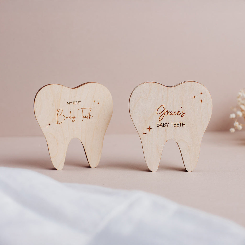 Wooden Tooth Fairy Box Personalised