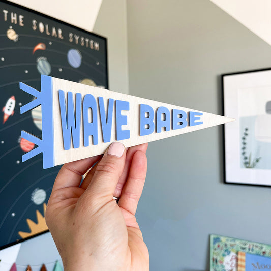 Wave Babe Mini Pennant