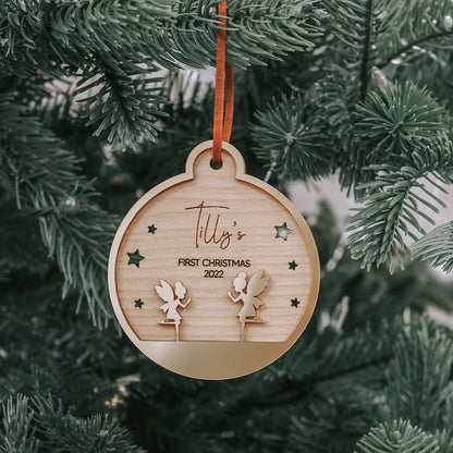 Fairy Personalised Bauble