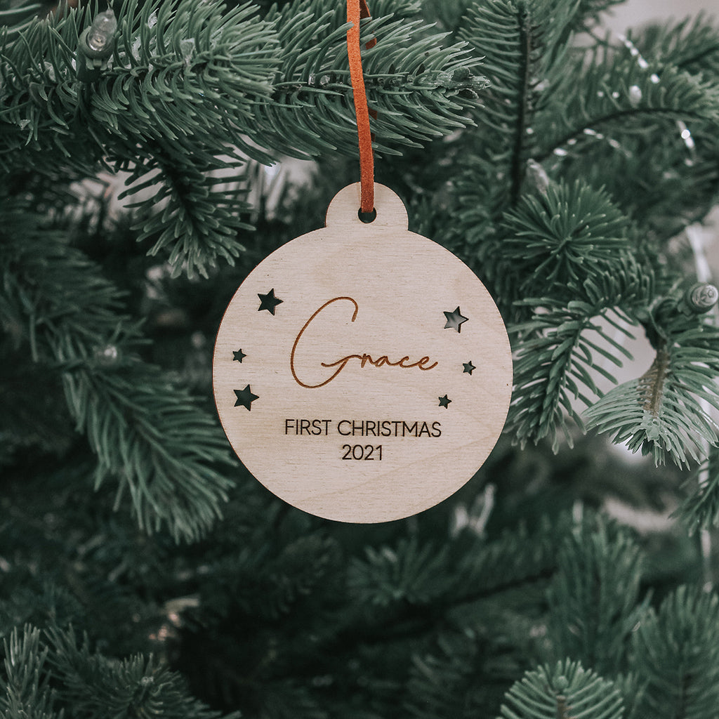 Personalised Name Bauble