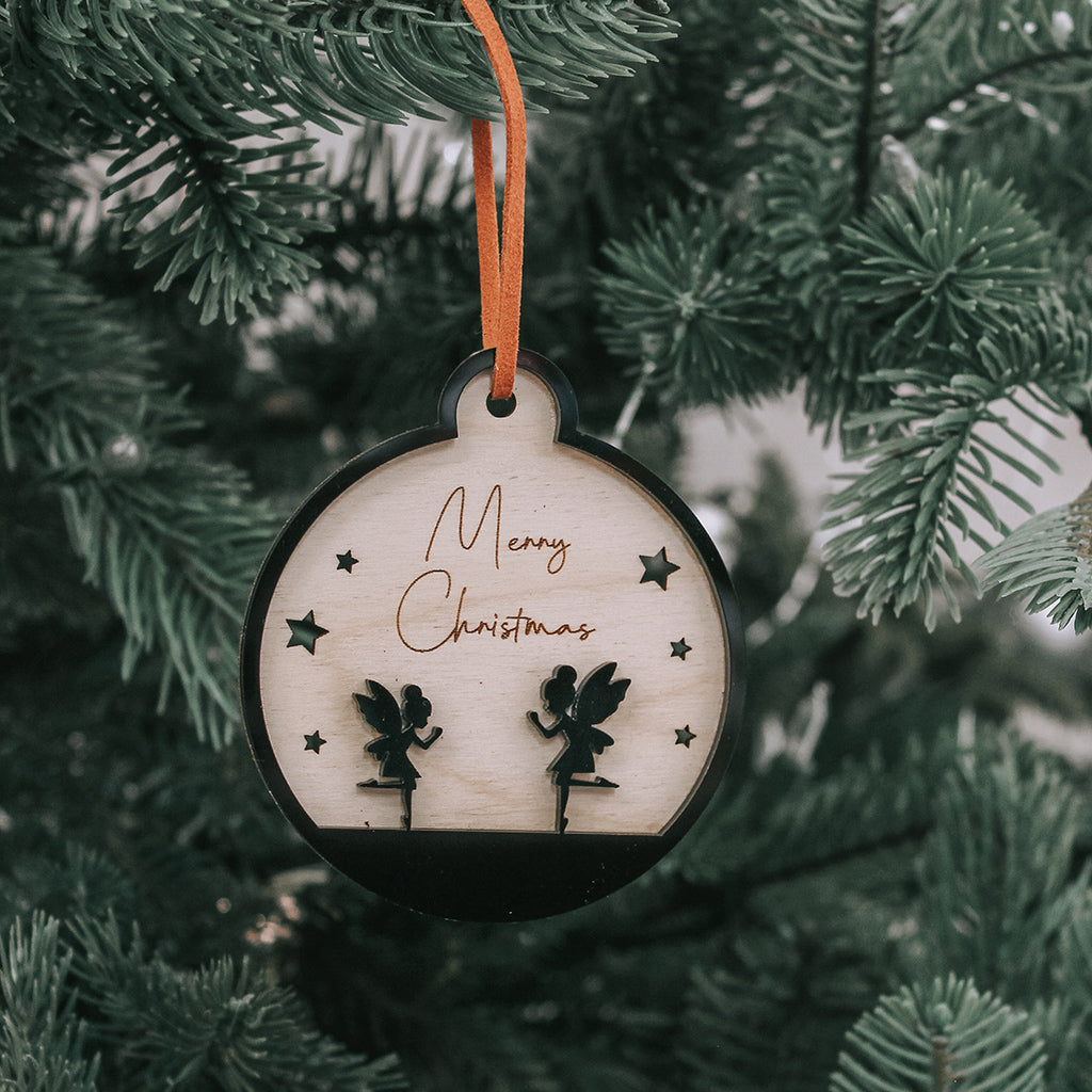 Fairy Merry Christmas Bauble