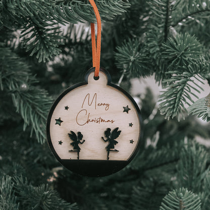 Fairy Merry Christmas Bauble