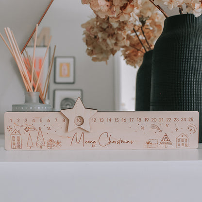 Christmas Countdown Boards Personalised