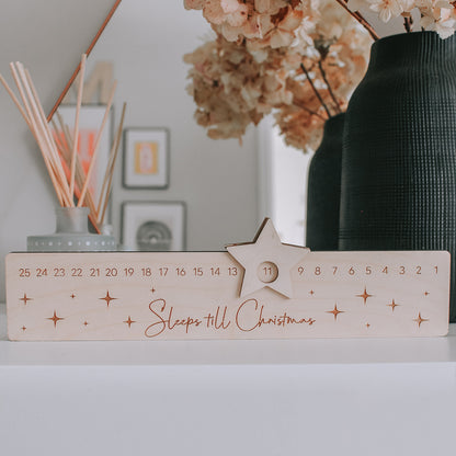 Christmas Countdown Boards Personalised
