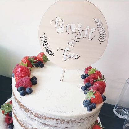 Personalised Cake Topper for Birthdays, Weddings, Hen Do's, Baby Showers